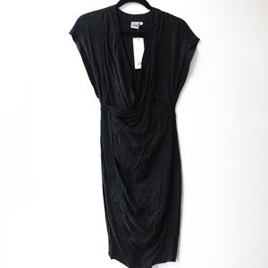 OAK NYC - Draped Wrap Dress